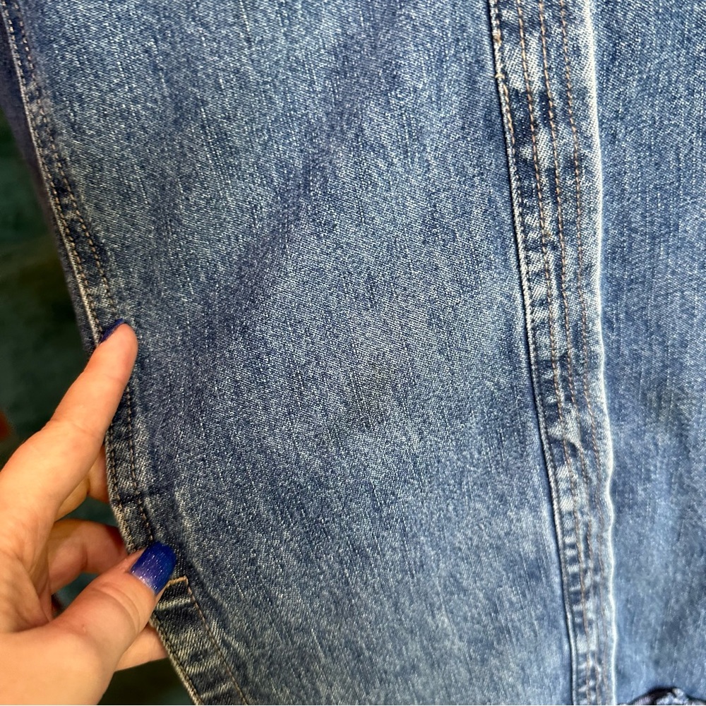 Boho Patchwork Hippie Chic Retro Jean Denim Jacke… - image 6